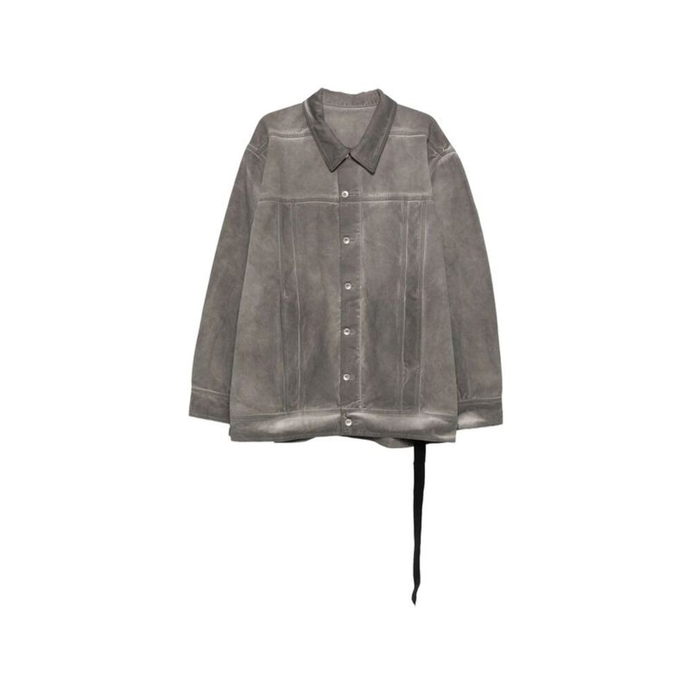Rick Owens Drkshdw Grey Jackets - Denim Jackets Men